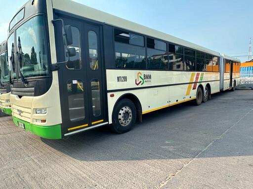 22 autocarros articulados melhoram transporte em Maputo