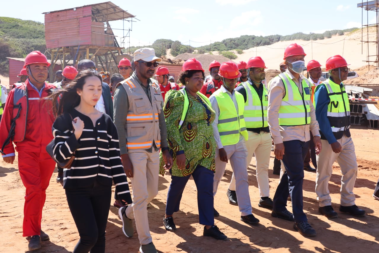 Minérios de Chibuto Processados em Moçambique